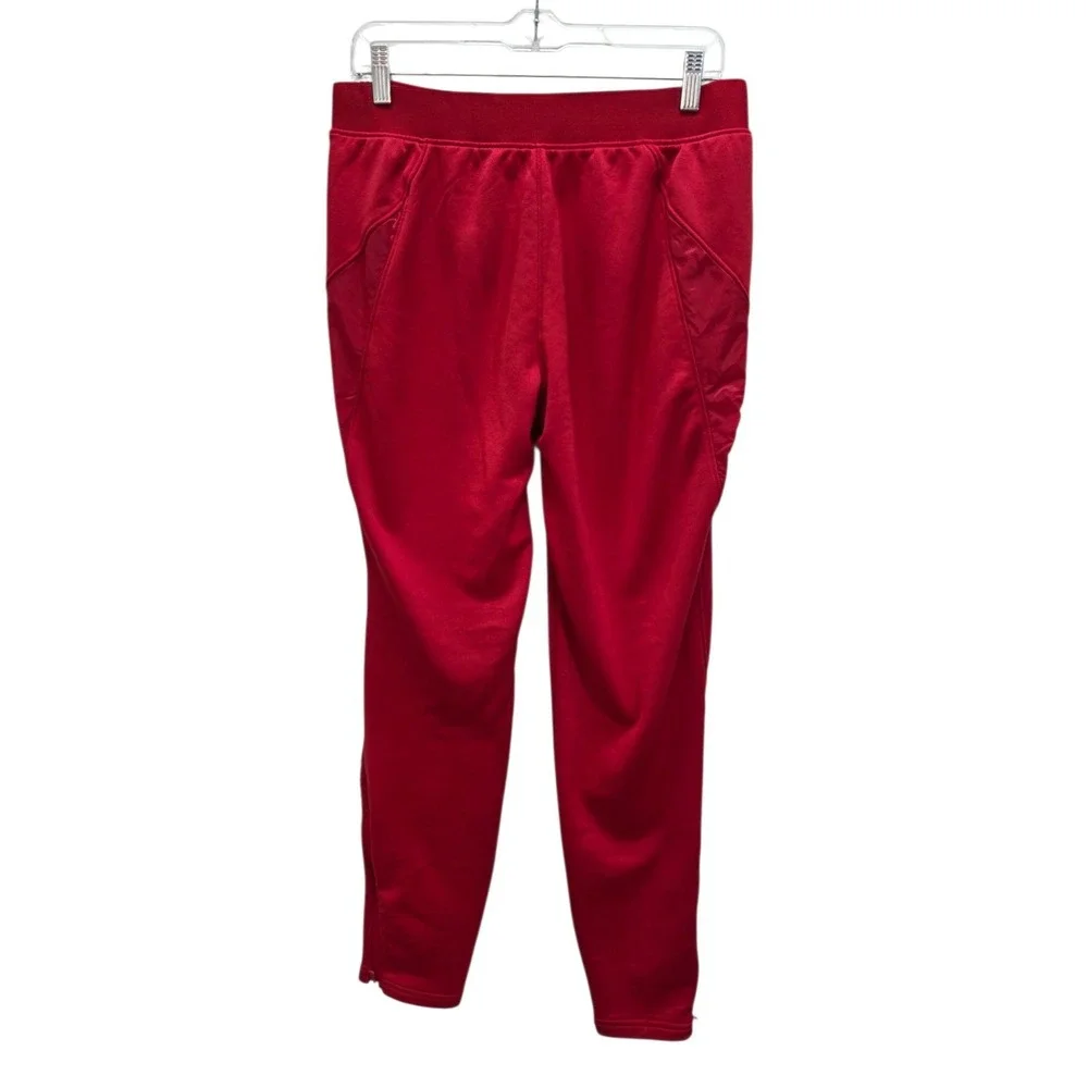 Under Armour‎ Red Tapered Track Pants Men's Medium Techwear Gorpcore Inspired